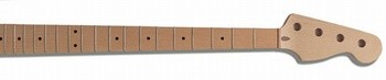 All Parts JMO Replacement Neck for Jbass Solid Maple 20 Frets 10 Radius No Finish 1