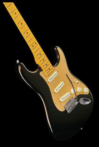 Fender American Ultra Stratocaster MN Guitarra Eléctrica Texas Tea 19