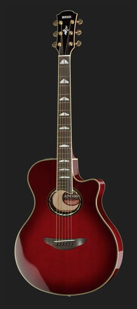 Yamaha APX1000 Guitarra Electroacústica Crimson Red Burst 2