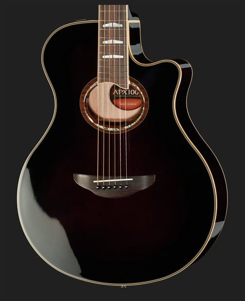 Yamaha APX1000 Guitarra Electroacústica Mocha Black 4