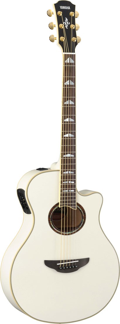 Yamaha APX1000 Guitarra Electroacústica Pearl White 1