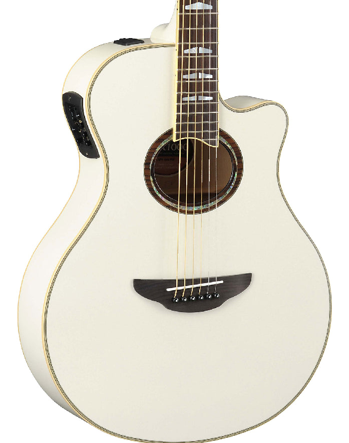 Yamaha APX1000 Guitarra Electroacústica Pearl White 2