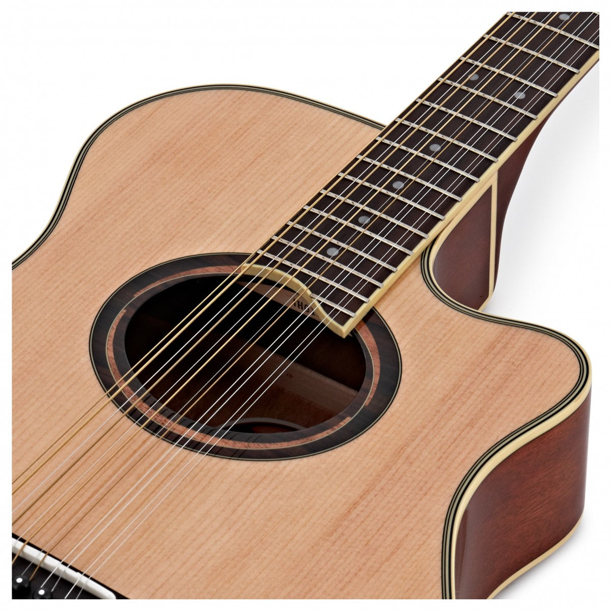 Yamaha APX700II-12 NAT Guitarra Electroacústica 12 Cuerdas Natural 5