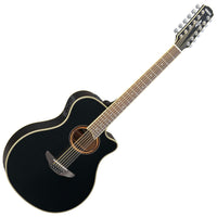 Yamaha APX700II-12 BLK Guitarra Electroacústica 12 Cuerdas Negra 2