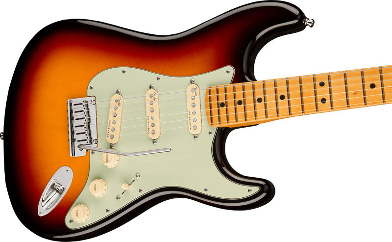 Fender American Ultra Stratocaster MN Guitarra Eléctrica Ultraburst 3