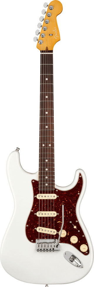 Fender American Ultra Stratocaster RW Guitarra Eléctrica Arctic Pearl 1