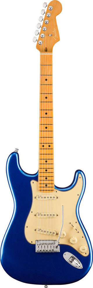 Fender American Ultra Stratocaster MN Guitarra Eléctrica Cobra Blue 1