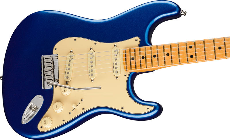 Fender American Ultra Stratocaster MN Guitarra Eléctrica Cobra Blue 3