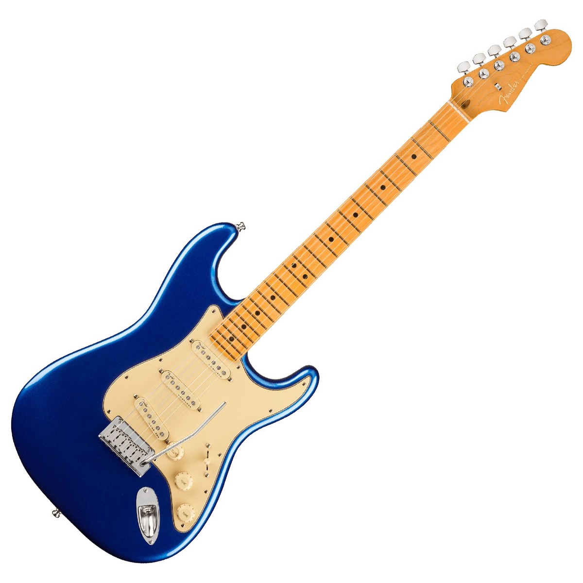 Fender American Ultra Stratocaster MN Guitarra Eléctrica Cobra Blue 7