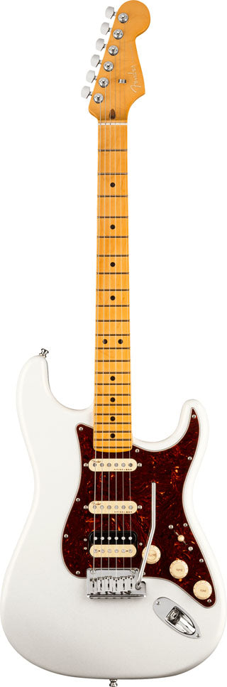 Fender American Ultra Stratocaster HSS MN Guitarra Eléctrica Arctic Pearl 1