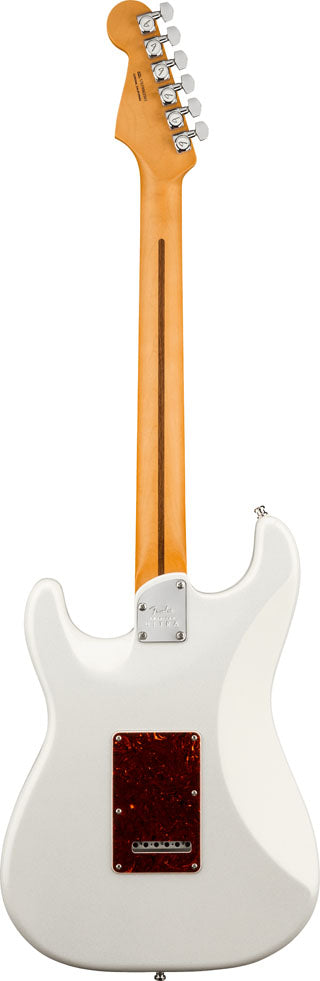 Fender American Ultra Stratocaster HSS MN Guitarra Eléctrica Arctic Pearl 2