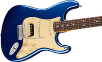 Fender American Ultra Stratocaster HSS RW Guitarra Eléctrica Cobra Blue 3