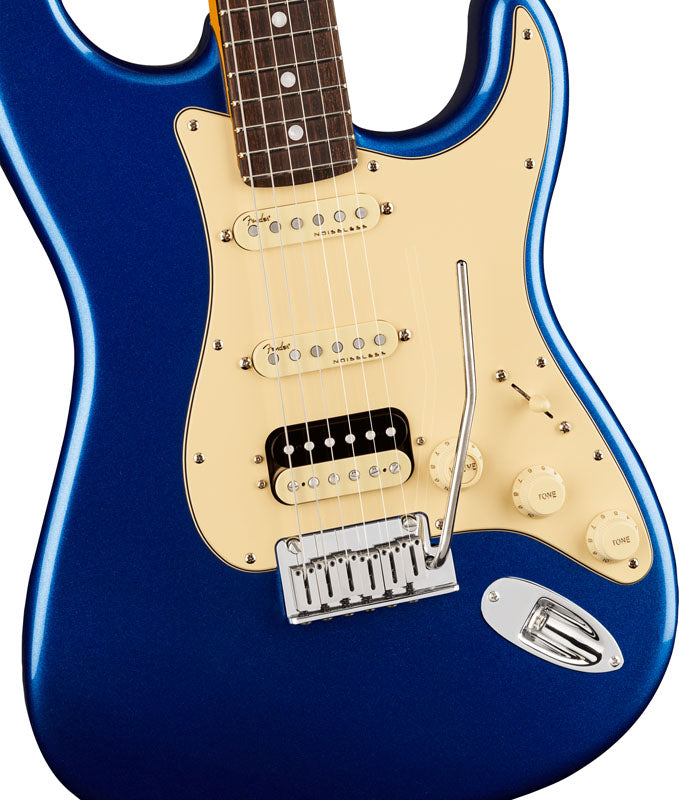 Fender American Ultra Stratocaster HSS RW Guitarra Eléctrica Cobra Blue 4