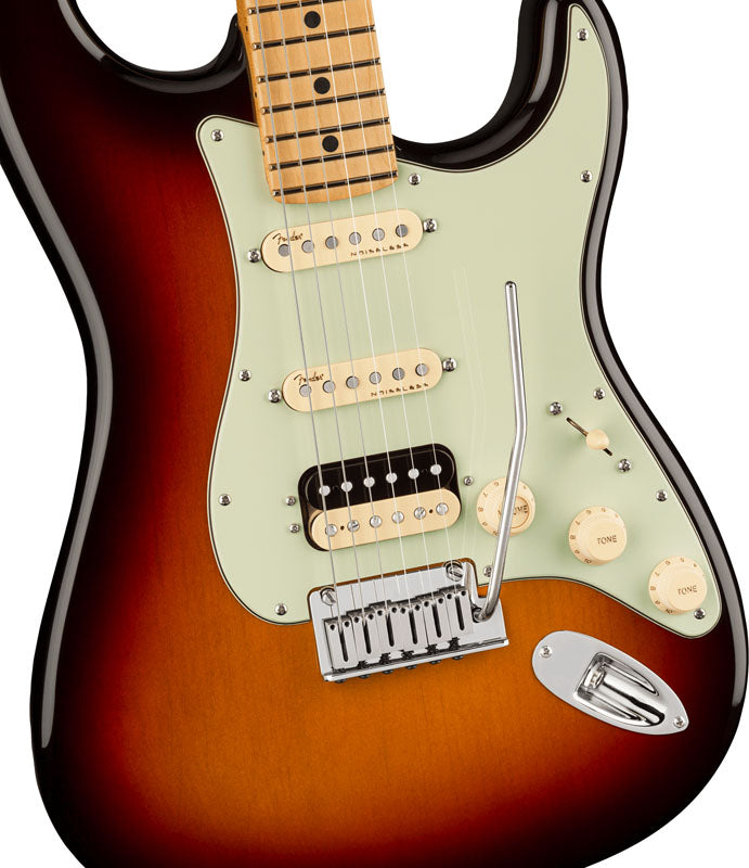 Fender American Ultra Stratocaster HSS MN Guitarra Eléctrica Ultraburst 4