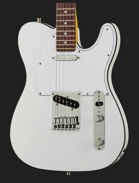 Fender American Ultra Telecaster RW Guitarra Eléctrica Arctic Pearl 10