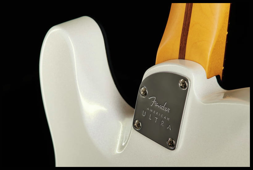 Fender American Ultra Telecaster RW Guitarra Eléctrica Arctic Pearl 16