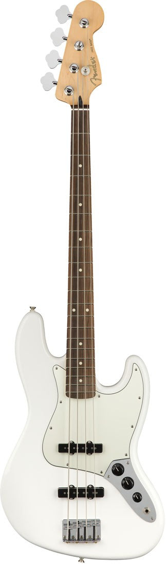 Fender Player Jazz Bass PF Bajo Eléctrico Polar White 1