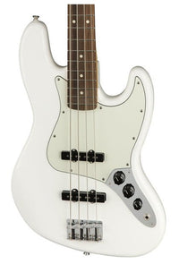 Fender Player Jazz Bass PF Bajo Eléctrico Polar White 3