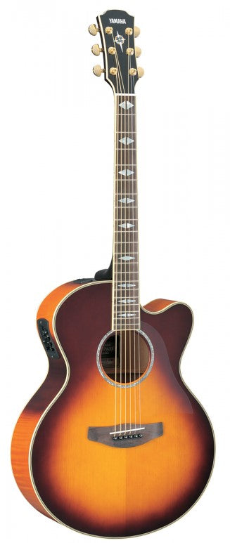 Yamaha CPX1000 BS Guitarra Electroacústica Medium Jumbo Brown Sunburst 1