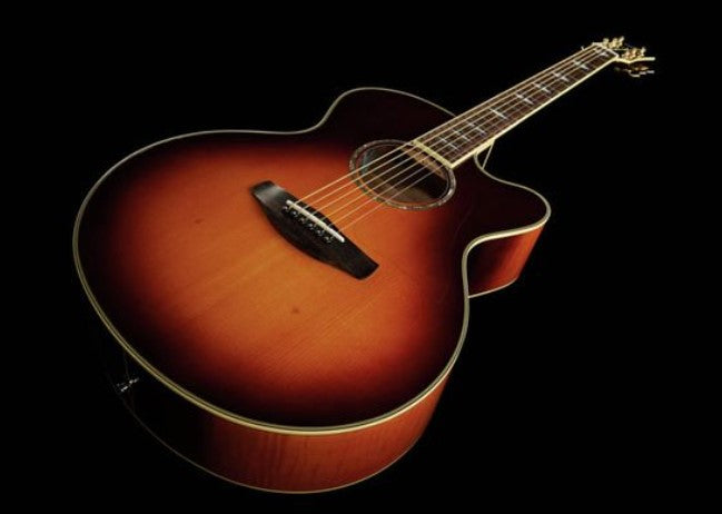 Yamaha CPX1000 BS Guitarra Electroacústica Medium Jumbo Brown Sunburst 11