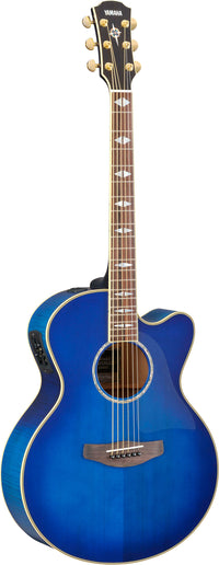 Yamaha CPX1000 UM Guitarra Electroacústica Medium Jumbo Ultramarine 1