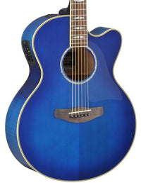 Yamaha CPX1000 UM Guitarra Electroacústica Medium Jumbo Ultramarine 2