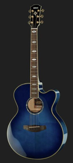 Yamaha CPX1000 UM Guitarra Electroacústica Medium Jumbo Ultramarine 3