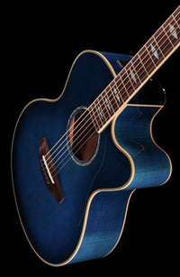 Yamaha CPX1000 UM Guitarra Electroacústica Medium Jumbo Ultramarine 12