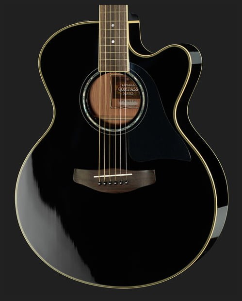 Yamaha CPX700II Guitarra Electroacústica Black 9