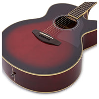 Yamaha CPX700II Guitarra Electroacústica Dusk Sun Red 4