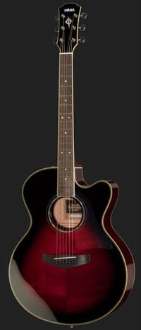 Yamaha CPX700II Guitarra Electroacústica Dusk Sun Red 8