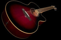 Yamaha CPX700II Guitarra Electroacústica Dusk Sun Red 16