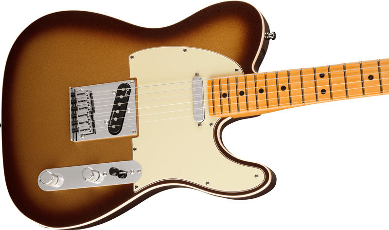 Fender American Ultra Telecaster MN Guitarra Eléctrica Mocha Burst 3