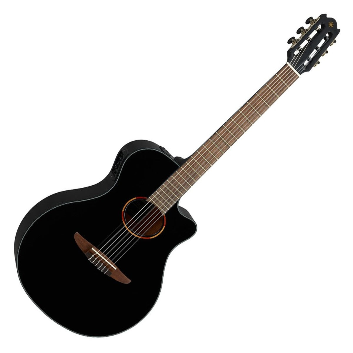 Yamaha NTX1 BL Guitarra Electroacústica Nylon Negra 4