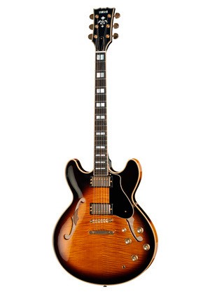 Yamaha SA2200 BS Guitarra Eléctrica Hollow Body Brown Sunburst 5