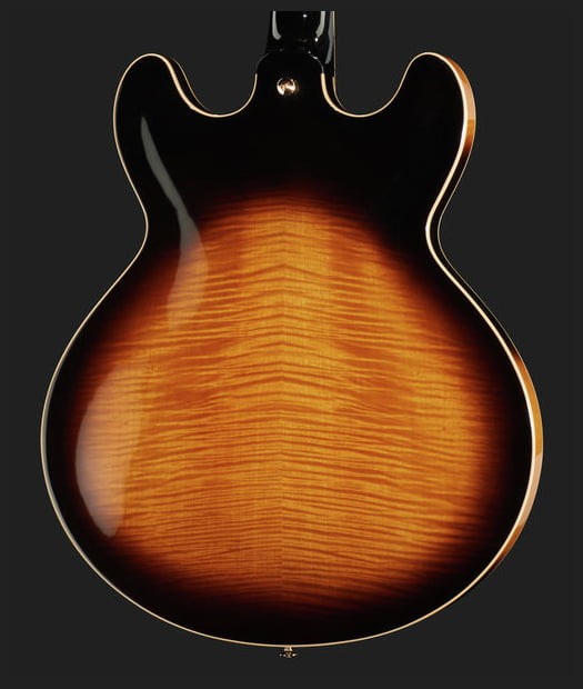 Yamaha SA2200 BS Guitarra Eléctrica Hollow Body Brown Sunburst 8