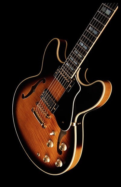 Yamaha SA2200 BS Guitarra Eléctrica Hollow Body Brown Sunburst 13