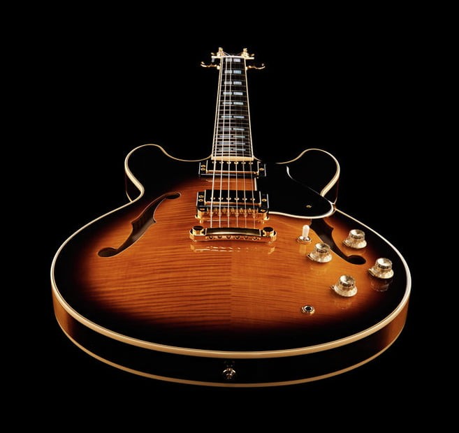 Yamaha SA2200 BS Guitarra Eléctrica Hollow Body Brown Sunburst 15