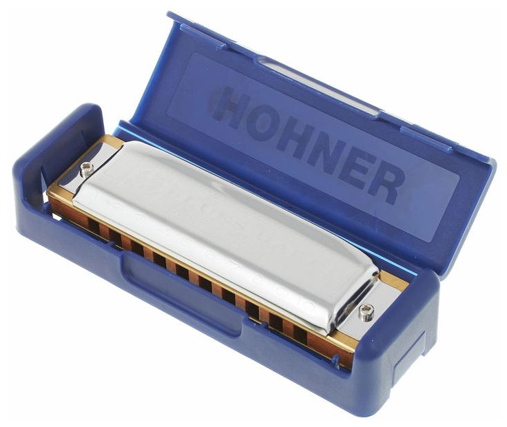 Hohner 532/20 BB Sib Blues Harp Armónica 4