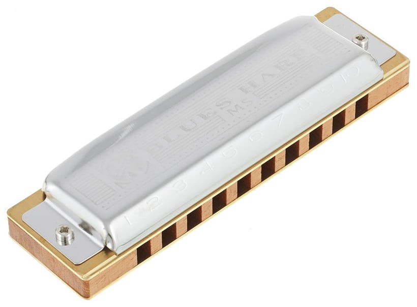 Hohner 532/20 G Sol Blues Harp Armónica 1