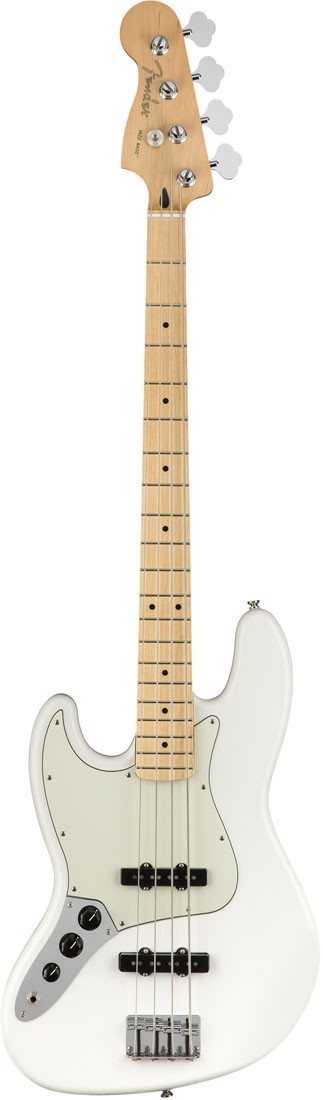 Fender Player Jazz Bass LH MN Bajo Eléctrico Zurdos Polar White 1