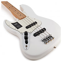 Fender Player Jazz Bass LH MN Bajo Eléctrico Zurdos Polar White 10