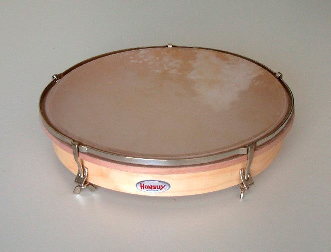 Honsuy 43250 Pandero 30cm con Parche de Piel 1