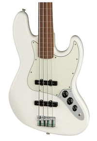 Fender Player Jazz Bass FL PF Bajo Eléctrico Fretless Polar White 3