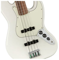 Fender Player Jazz Bass FL PF Bajo Eléctrico Fretless Polar White 4