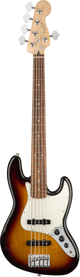 Fender Player Jazz Bass V PF Bajo Eléctrico 5 Cuerdas 3 Colores Sunburst 1