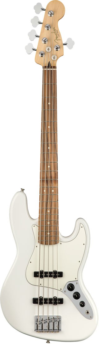 Fender Player Jazz Bass V PF Bajo Eléctrico 5 Cuerdas Polar White 1