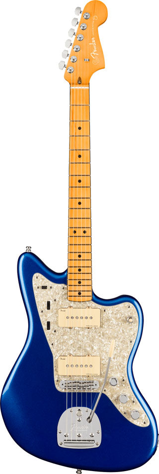 Fender American Ultra Jazzmaster MN Guitarra Eléctrica Cobra Blue 1