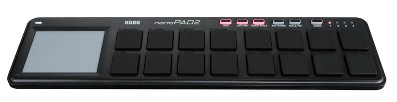 Korg Nanopad 2 Black Controlador Ultrafino Negro Alimentado por USB 2