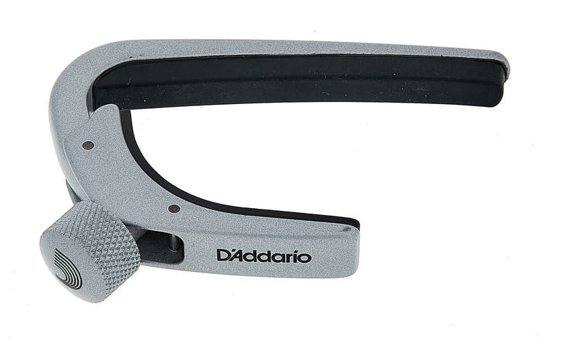 Daddario CP-02S NS Capo Cejilla Guitarras Acústicas y Eléctricas Plateada 2